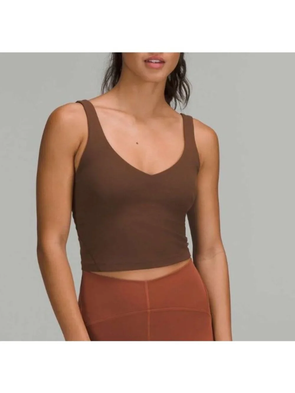 Lululemon Align Tank Top Java Brown Size 6